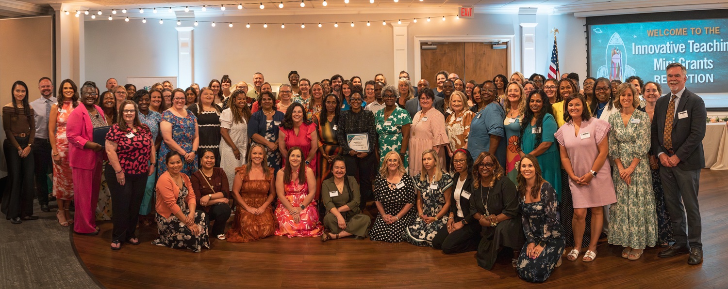 During the Savannah River Nuclear Solutions (SRNS) Innovative Teaching Mini Grant reception held in Aiken, South Carolina, nearly 110 educators from the Central Savannah River Area and Orangeburg County received their share of ,000.